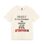 Root of evil-Attention-Jersey Knit T-Shirt