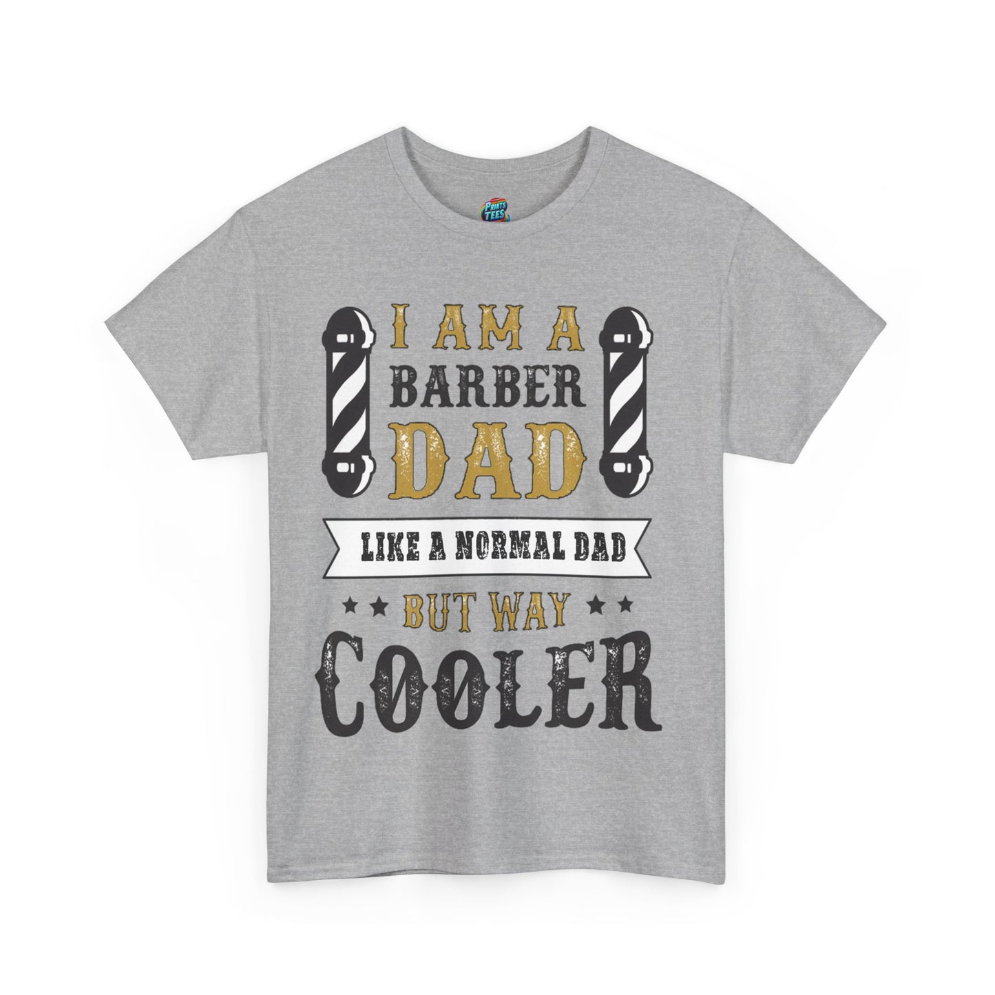 Cool Barber Dad-Heavy Cotton Classic Tee