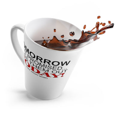 Cuss Them Out-Latte Mug, 12oz