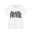 Black Father Panther Style-Heavy Cotton Classic Tee