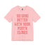 Mouth Closed-Jersey Knit T-Shirt