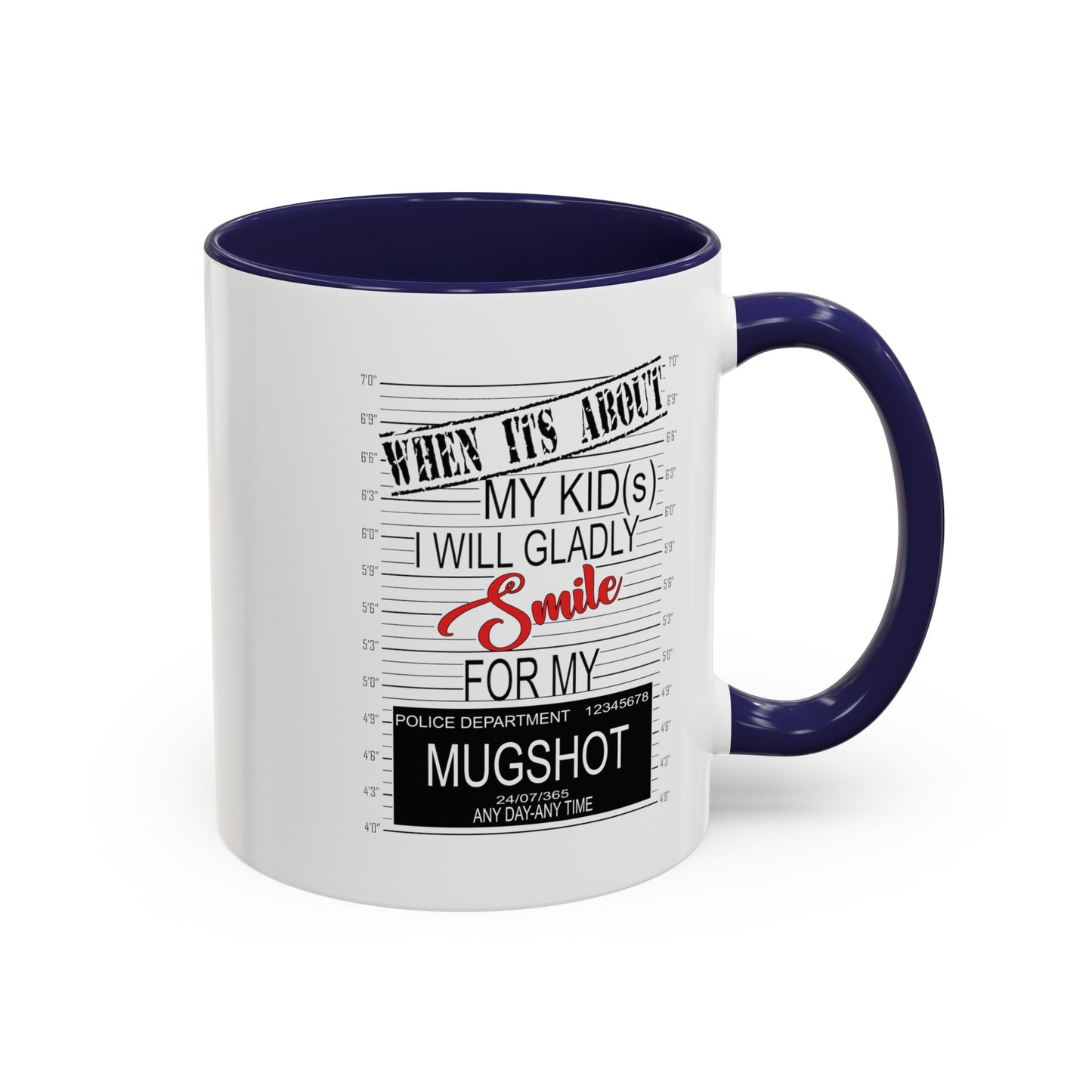 Mugshot-Accent Coffee Mug (11, 15oz)