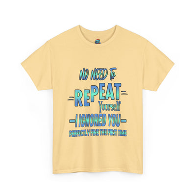 Ignored-first time-Heavy Cotton Classic Tee
