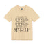 Hard to Impress-Jersey Knit T-Shirt