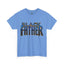 Black Father Panther Style-Heavy Cotton Classic Tee