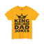 King of Dad Jokes-Heavy Cotton Classic Tee