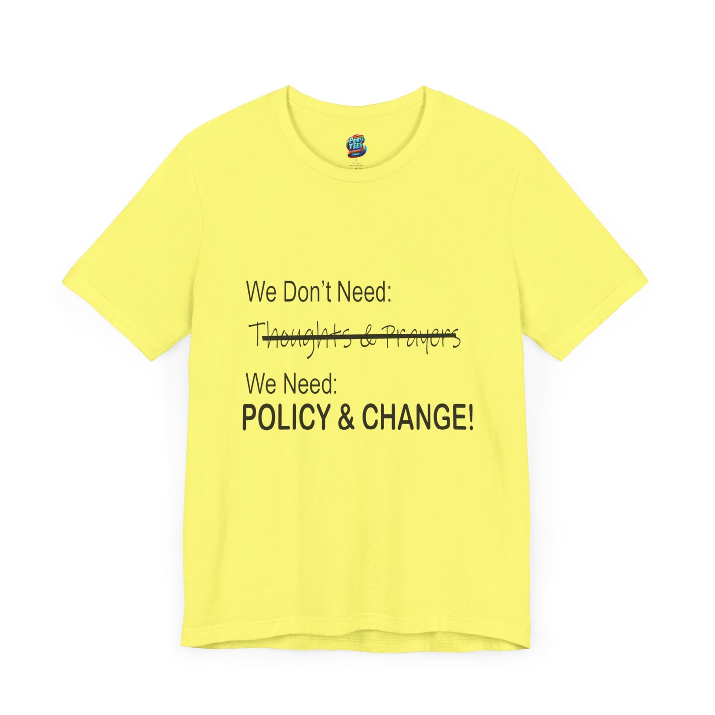 Change-Jersey Knit T-Shirt