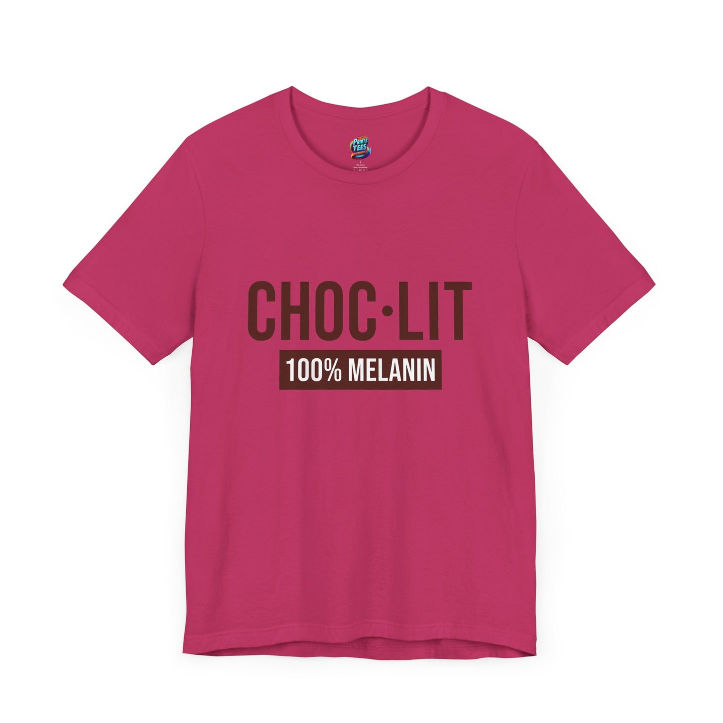 Choc-Lit-Jersey Knit T-Shirt