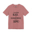 Black Is Dangerous-Jersey Knit T-Shirt
