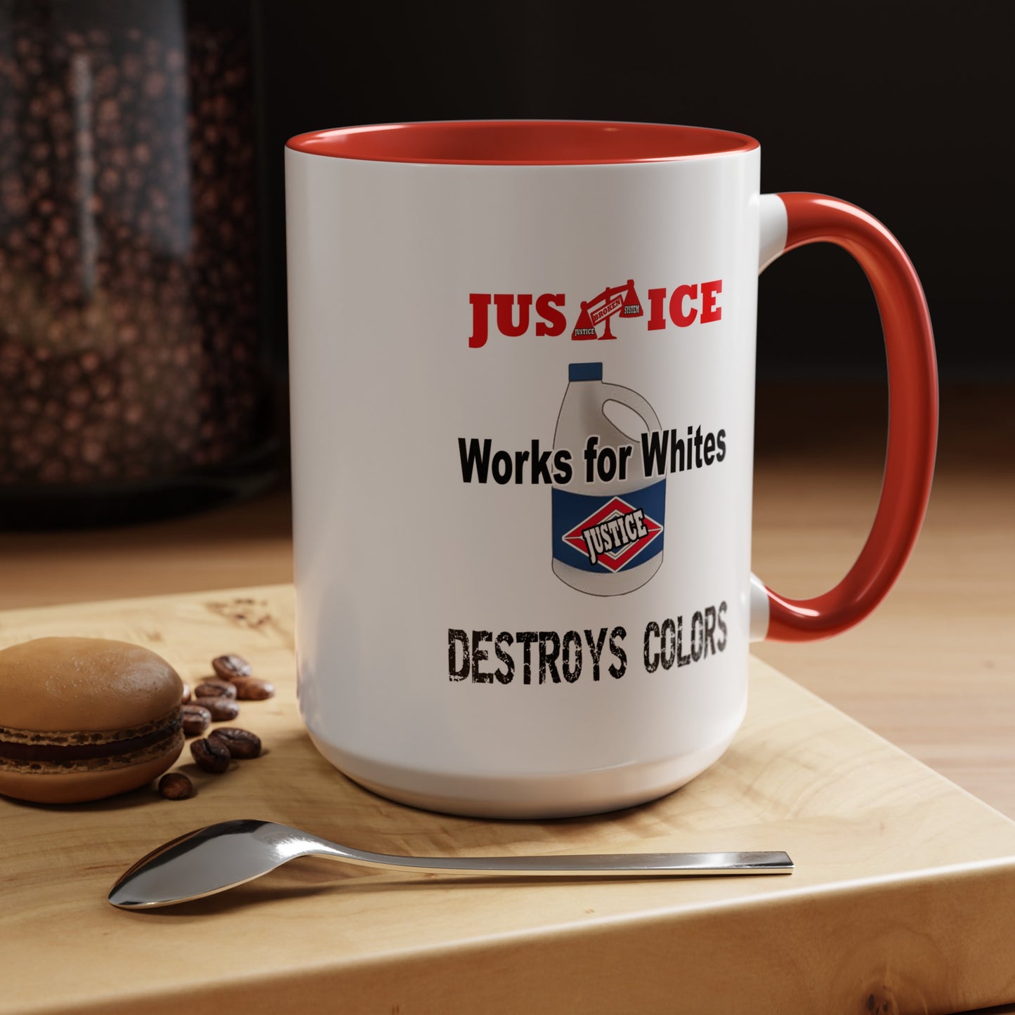 Justice System-Accent Coffee Mug (11, 15oz)