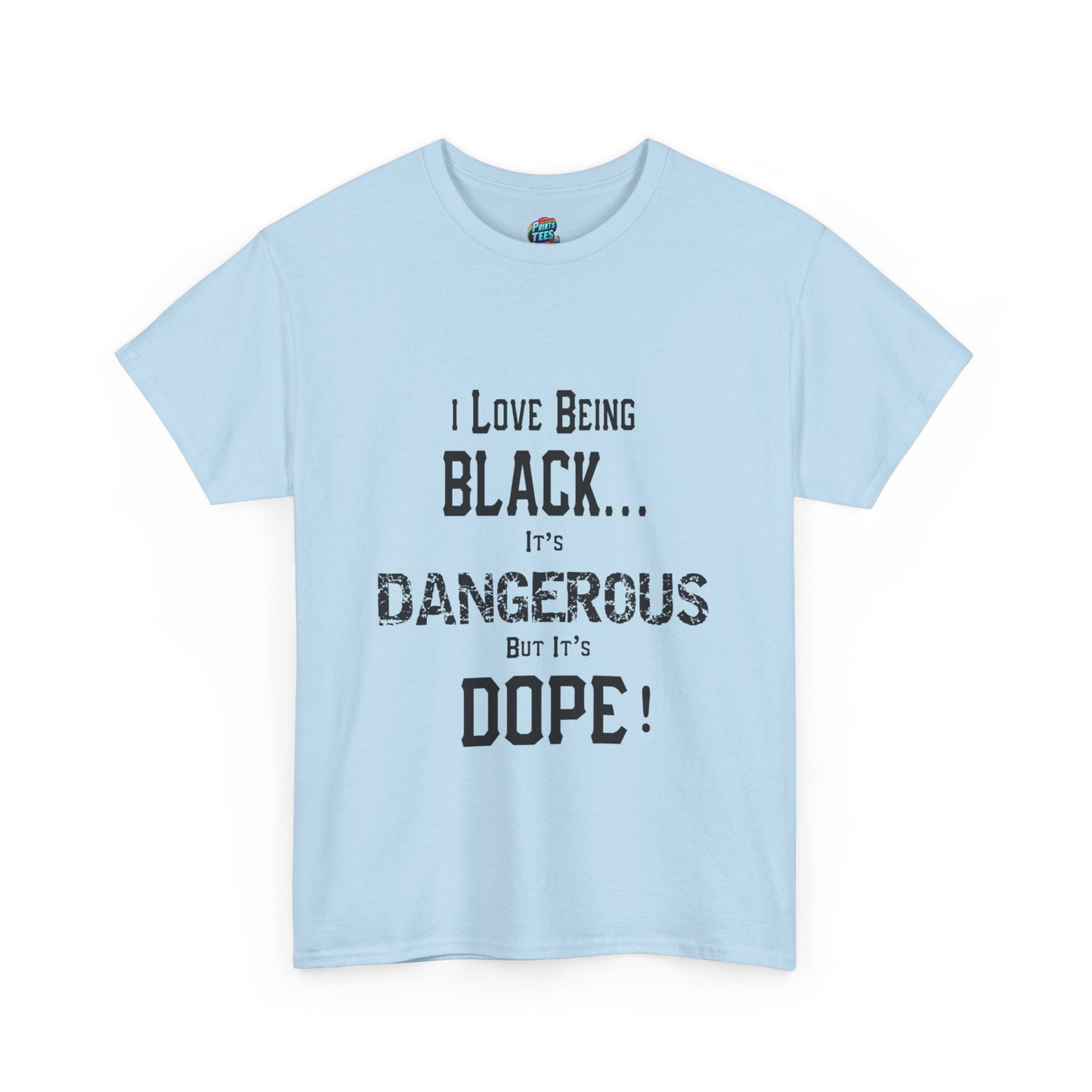 Black Is Dangerous-Heavy Cotton Classic Tee