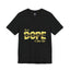Sis Is Dope-Gold-Jersey Knit T-Shirt