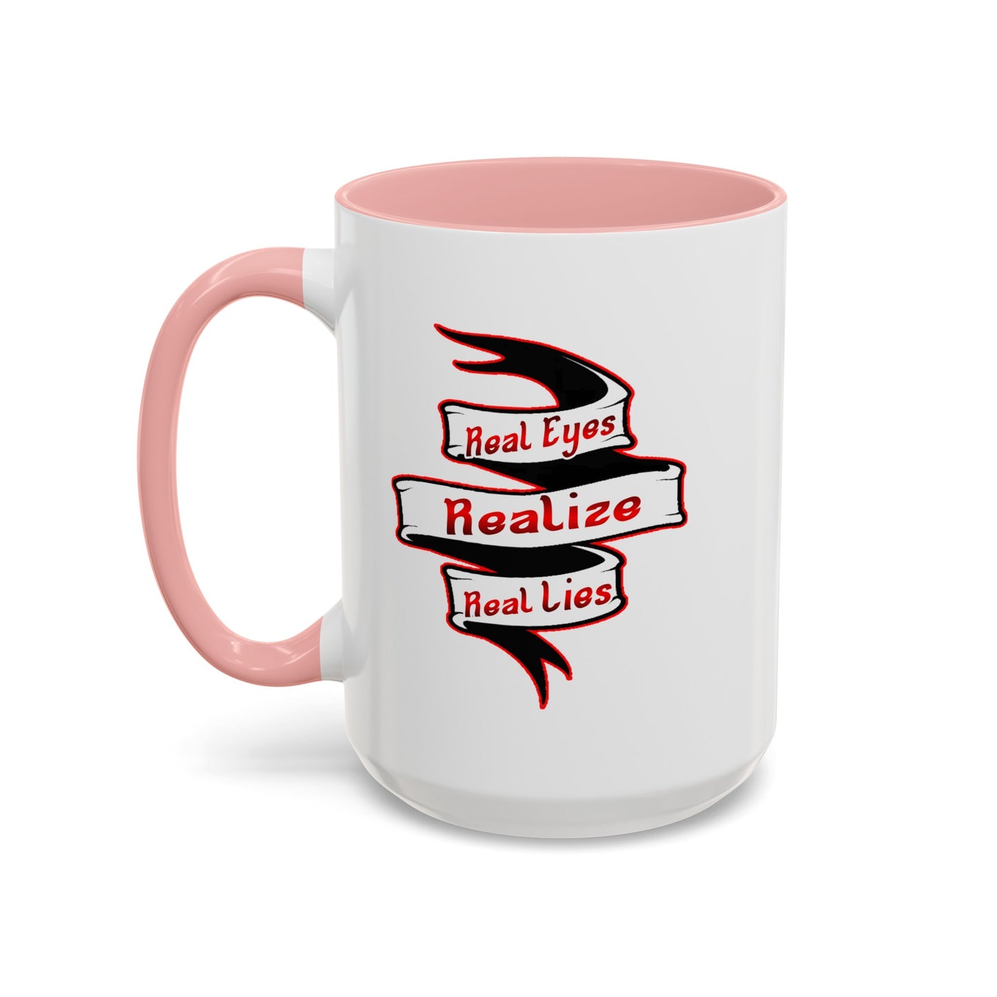 Real Eyes-Accent Coffee Mug (11, 15oz)