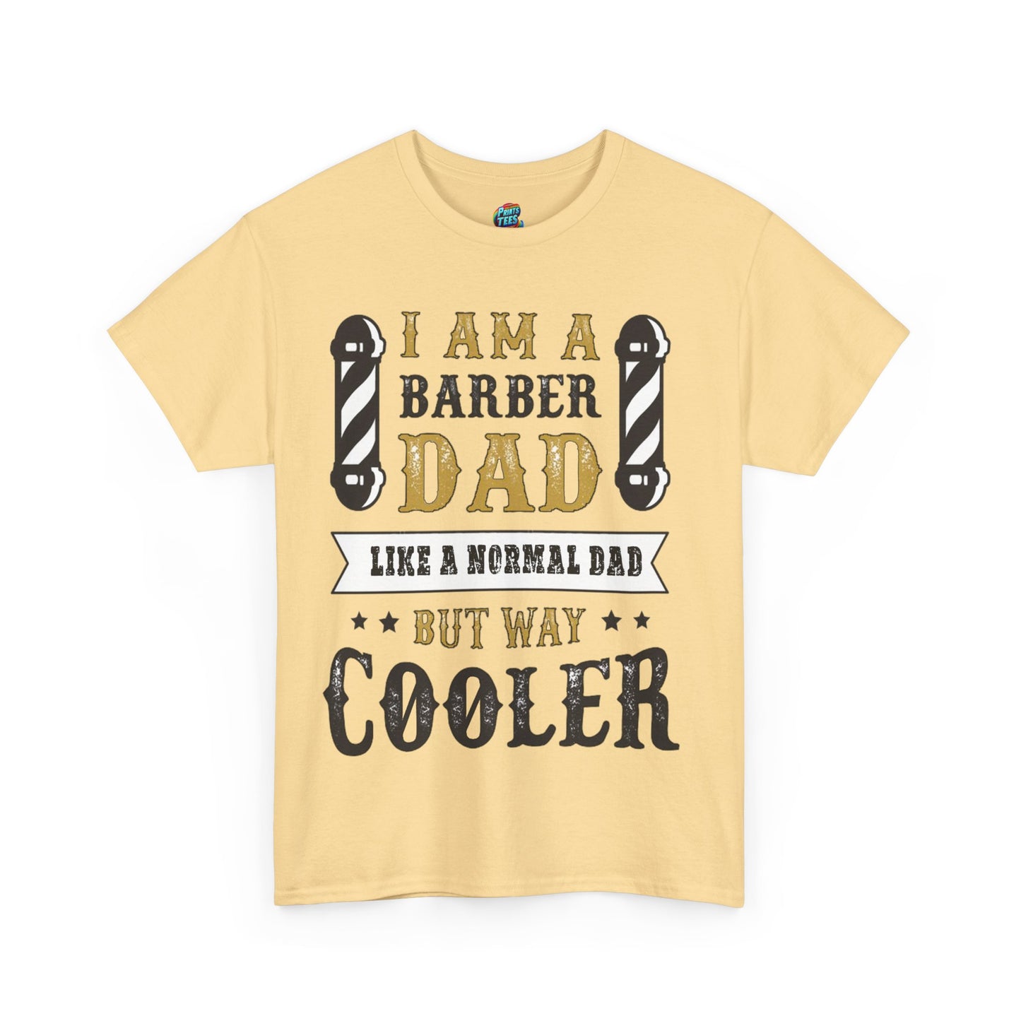 Cool Barber Dad-Heavy Cotton Classic Tee