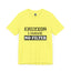 Caution-No Filter-Jersey Knit T-Shirt