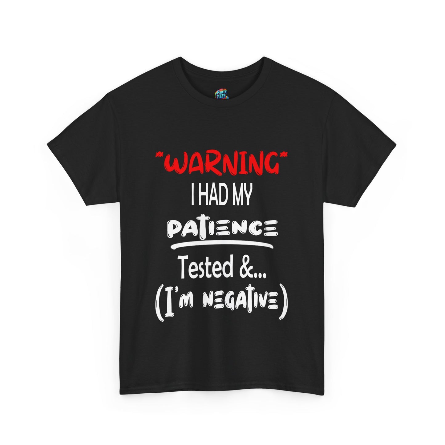 Patience Tested-Heavy Cotton Classic Tee
