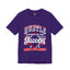 Hustle in Silence-Jersey Knit T-Shirt