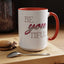Beyoutiful-Accent Coffee Mug (11, 15oz)