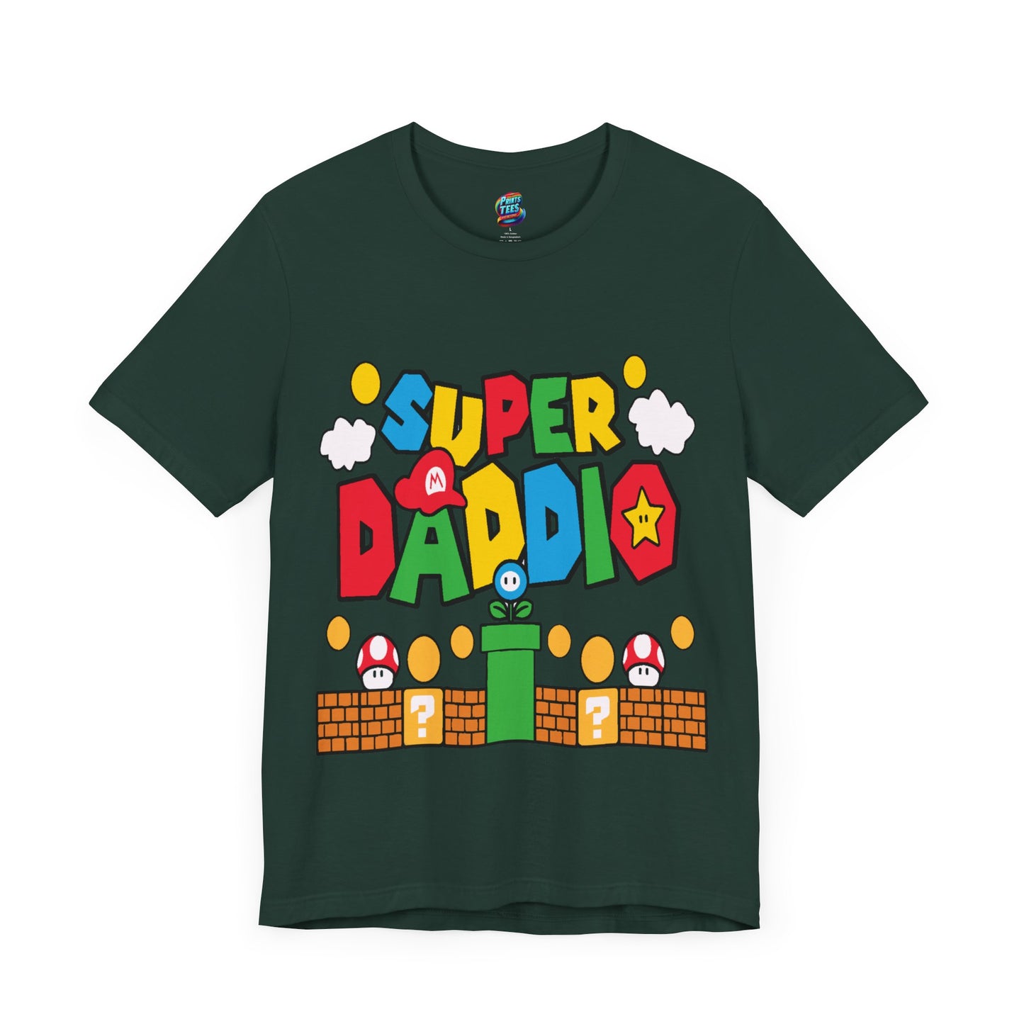 Super Daddio-Jersey Knit T-Shirt