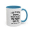No Filter-Accent Coffee Mug (11, 15oz)