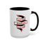 Real Eyes-Accent Coffee Mug (11, 15oz)