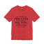 Missing-Jersey Knit T-Shirt