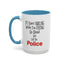 Smiling-Crying-Accent Coffee Mug (11, 15oz)