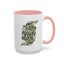 Root of Evil-Money-Accent Coffee Mug (11, 15oz)