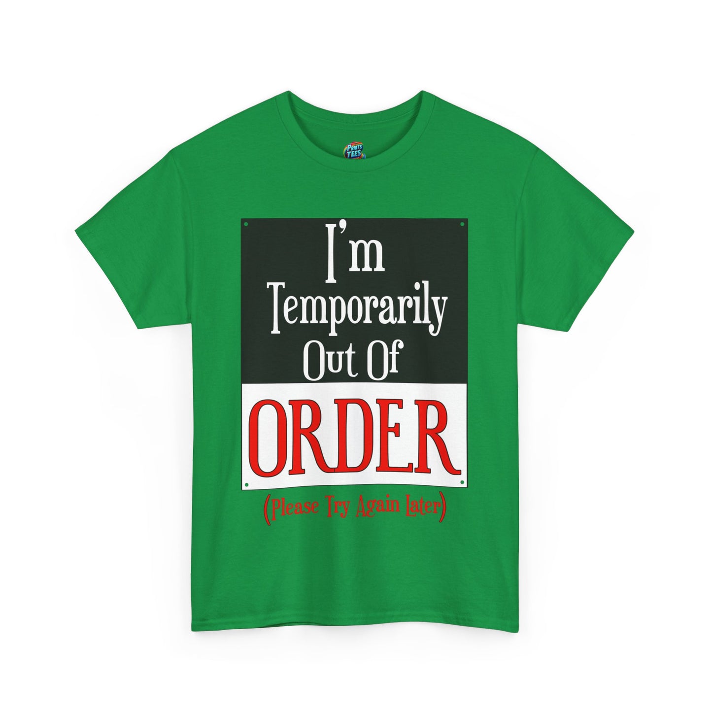 Out Of Order-Heavy Cotton Tee