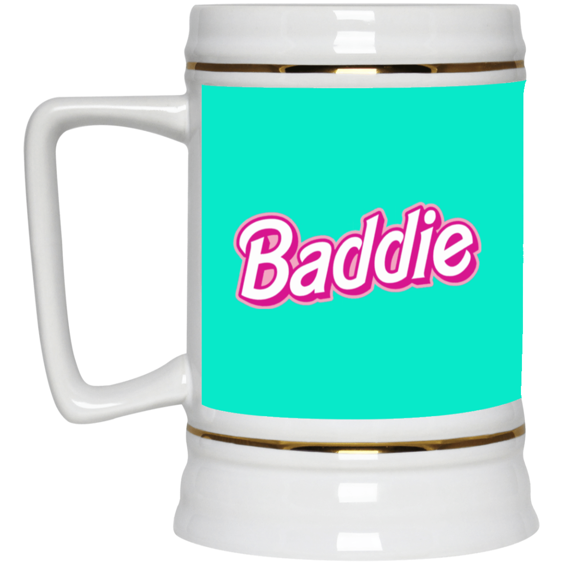 Pink Baddie-Beer Stein 22oz.