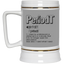 Periodt-Beer Stein 22oz.