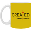 Created With Purpose-11oz White Mug