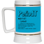 Periodt-Beer Stein 22oz.