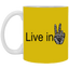 Hand Peace-11oz White Mug