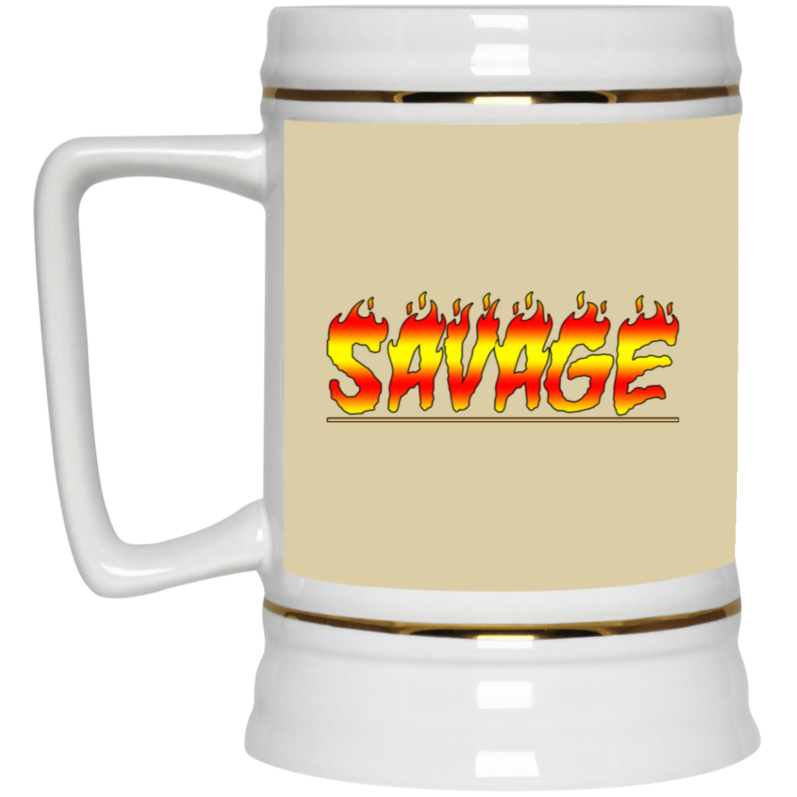 Savage Fire-Beer Stein 22oz.