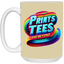 PTB-15oz Ceramic White Mug