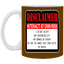 Interact at Own Risk-11oz White Mug