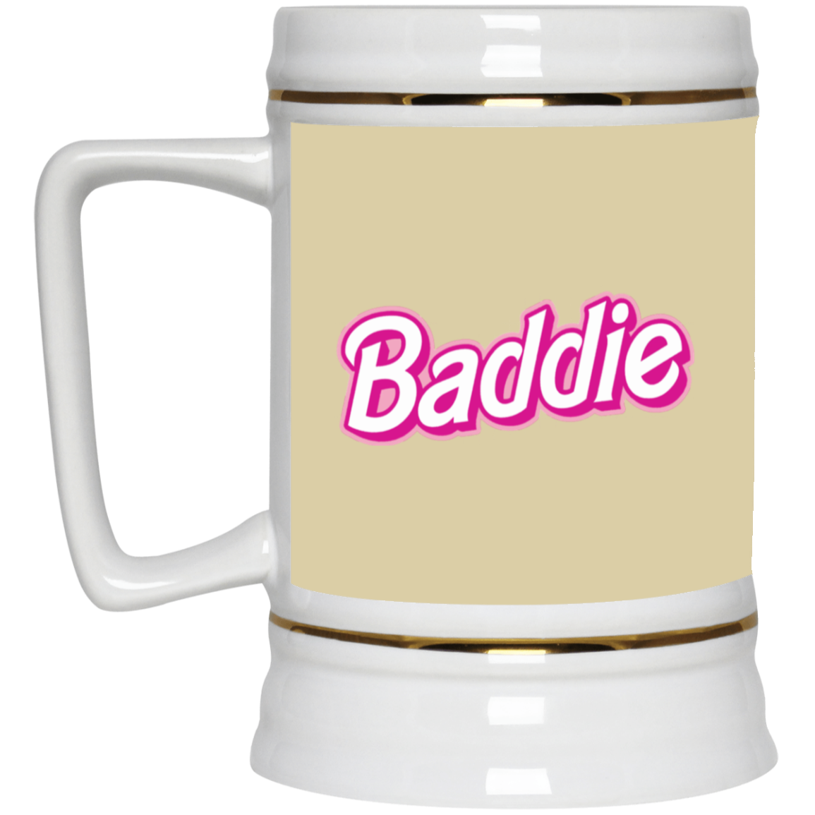 Pink Baddie-Beer Stein 22oz.