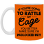 Rattle My Cage-11oz White Mug