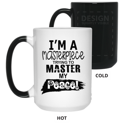 Master Peace-Black-15oz Color Changing Mug