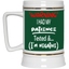 Patience Tested-Beer Stein 22oz.