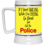 Smiling-Crying-Beer Stein 22oz.