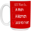 Buy Me A T-Shirt-15oz White Mug