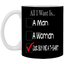 Buy Me A T-Shirt-11oz White Mug