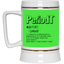 Periodt-Beer Stein 22oz.