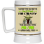 Crazy Yoda-Beer Stein 22oz.