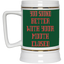 Mouth Closed-Beer Stein 22oz.