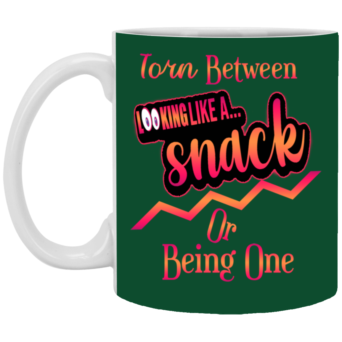 A Snack-Crying-11oz White Mug