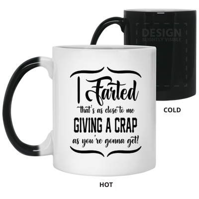 Giving a Crap-11oz Color Changing Mug