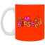 Blessed Flowers-11oz White Mug